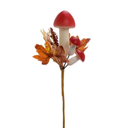 Zápich hríby červené, lístie 31cm