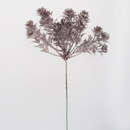 Zápich kvietky drobné fialové 24cm