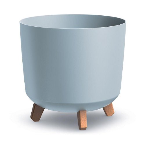 Dgtl300l kvetináč gracia tubus na nohách šedý 29,8xv28,5cm