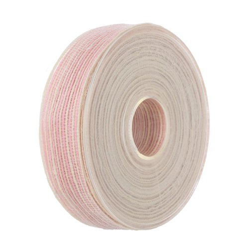 Super cena stuha juta 25mmx12m ružová