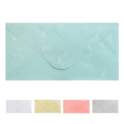 Obálky 22x11cm s/10 mix farba