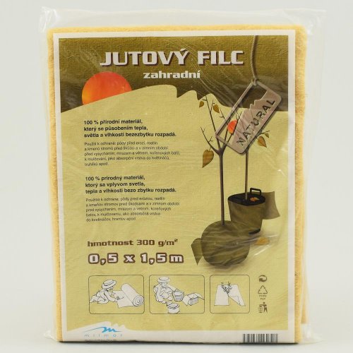 Jutový filc 300g 0,5x1,5m