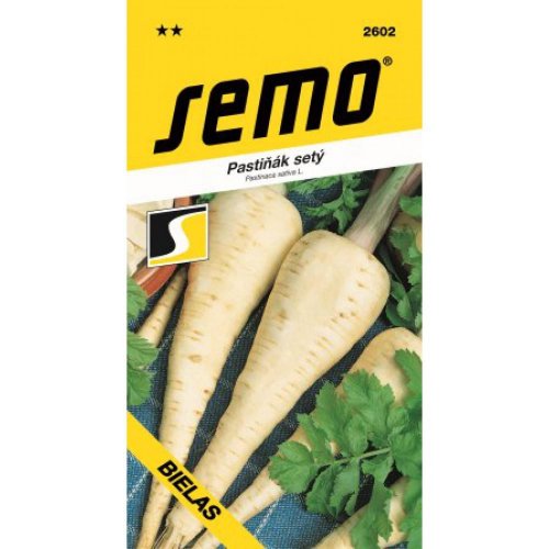 Paštrnák siaty bielas 3g