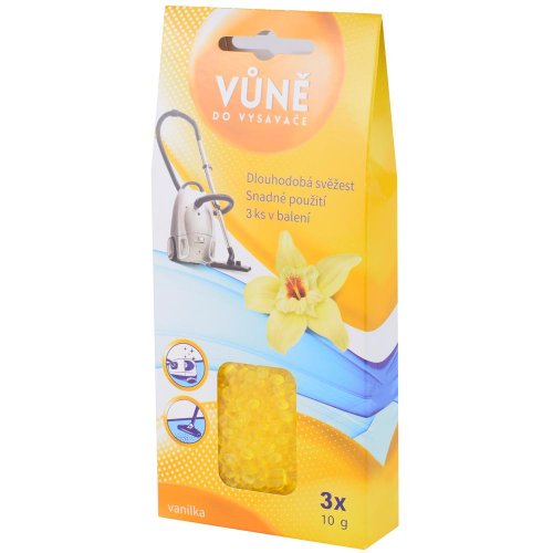 Vôňa do vysávača vanilka 3x10g super cena