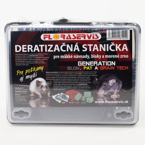Deratizačná stanička na potkany