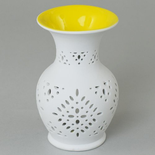 Aromalampa keram.vázička žltá super cena