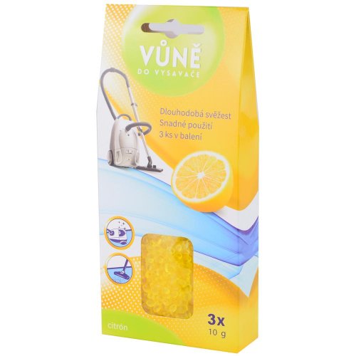 Vôňa do vysávača citrón 3x10g super cena