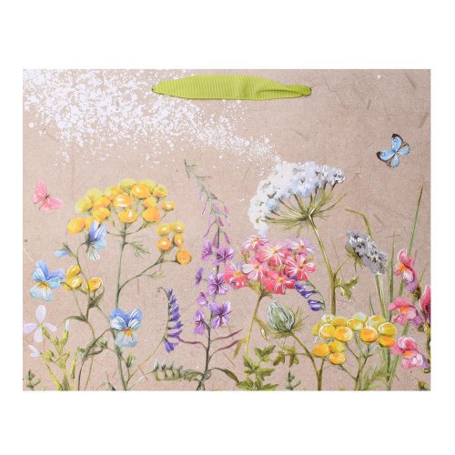 Agb1024906 taška meadow flowers gift bag - Umelé kvety