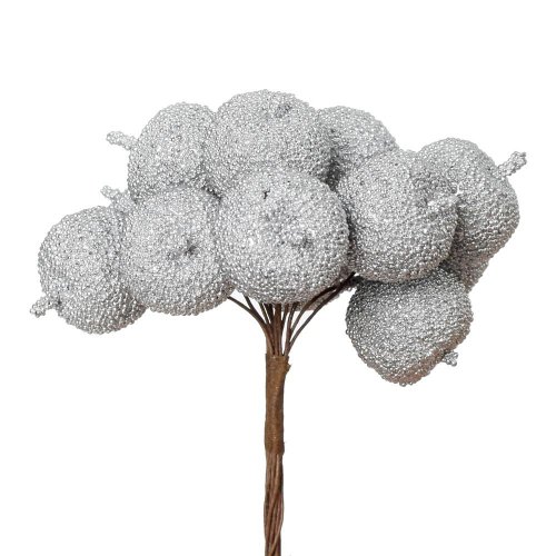 Zápich jablká x12 2x11cm - Umelé kvety