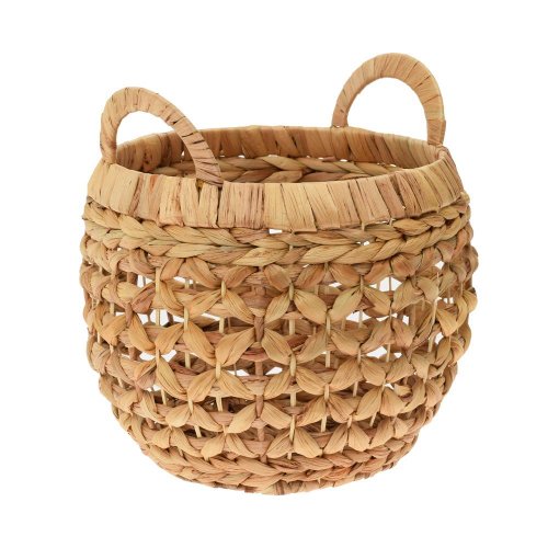 Kôš s úchytkami hyacint 30x30x23/29 cm