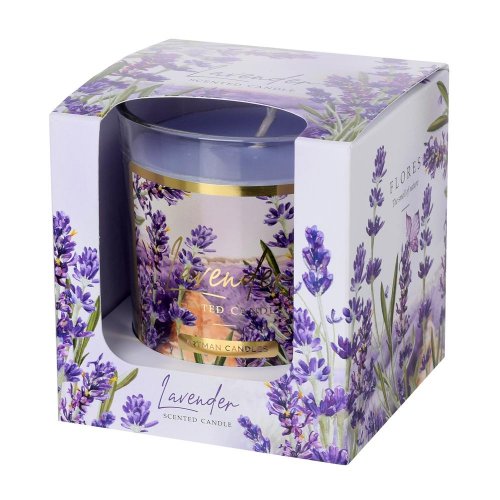 Voň.v skle flores levandula 9x8cm