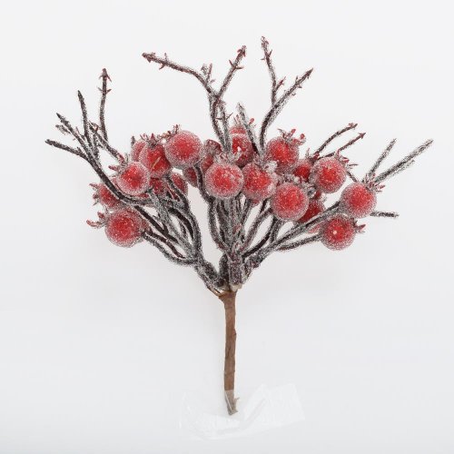 Zápich šípky červené,ľad., konárik 17cm