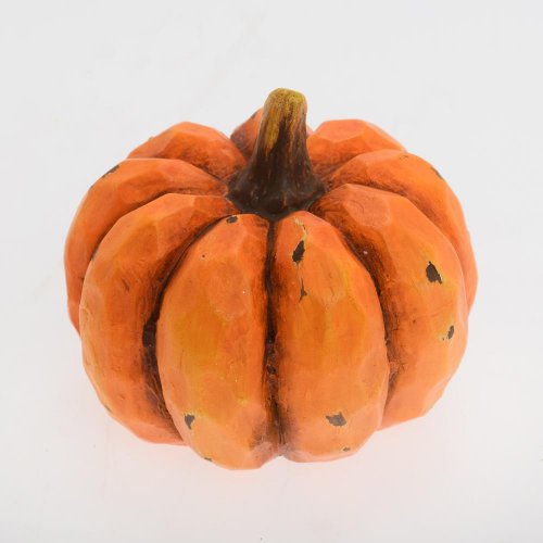 Tekvica oranžová keramika 8,5*8,5*7,5cm