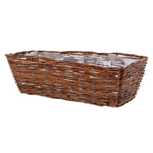 Obal prútie hnedý 54x22x16cm - Vianočné dekorácie