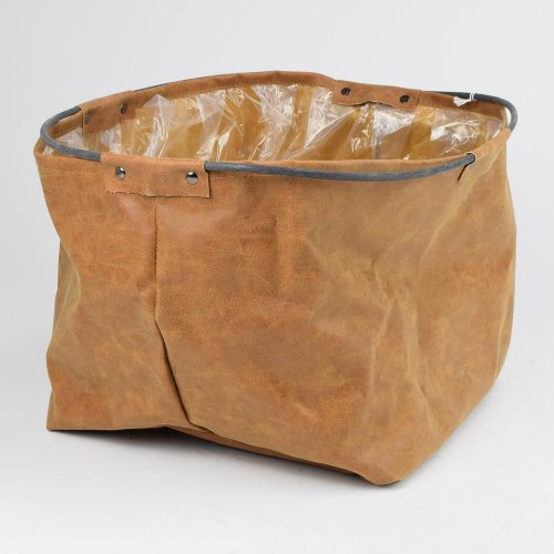 Obal textil l. hnedá - v26xh30cm