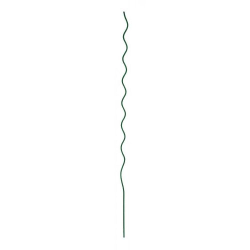 Tyč záhradná 150cm, zelená, točená, drôtená pvc