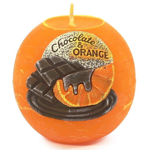 Rustik čokol.+pomar.guľa 80