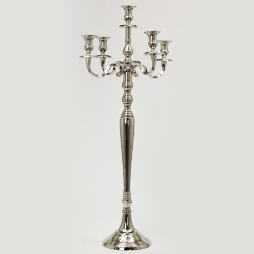 Alumin/nik svietnik 5 ram/ 60 cm