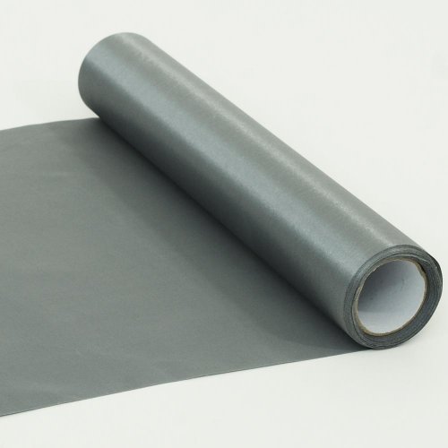 Saten rolka 32cmx6m farba 022 sivá bl.