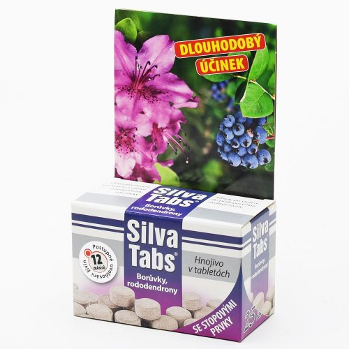 Silva tabs tabl. na čučoriedky a rododendróny 25ks