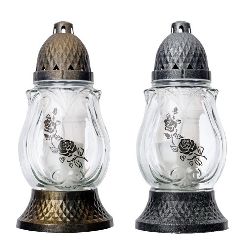 La 393r kah.sklo čierna ruža 80gr