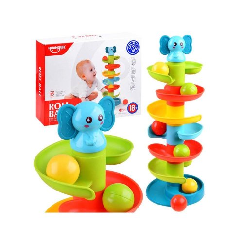 Pyramida elephant s loptičkami