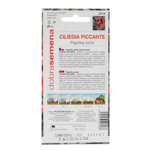 Paprika chilli-ciliegia piccante 0,3g