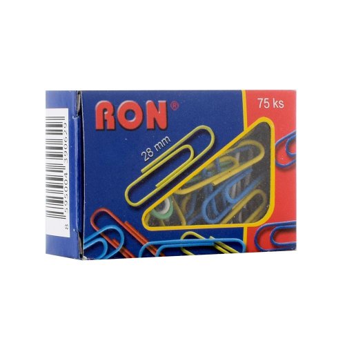 Pevná cena spony kancelárske 452b farebné