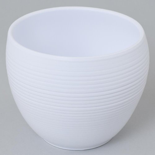 Obal guľa manacor white matt 22xh18cm