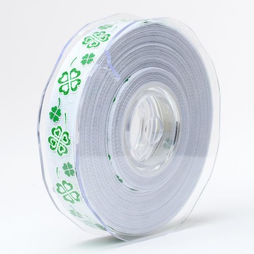 Stuha  štvorlístok 15 mmx20m biela