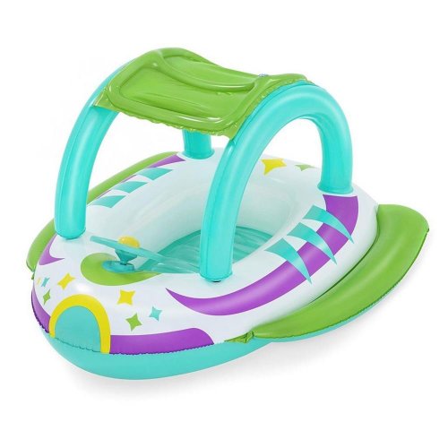 Čln nafukovací so strieškou 107x112cm