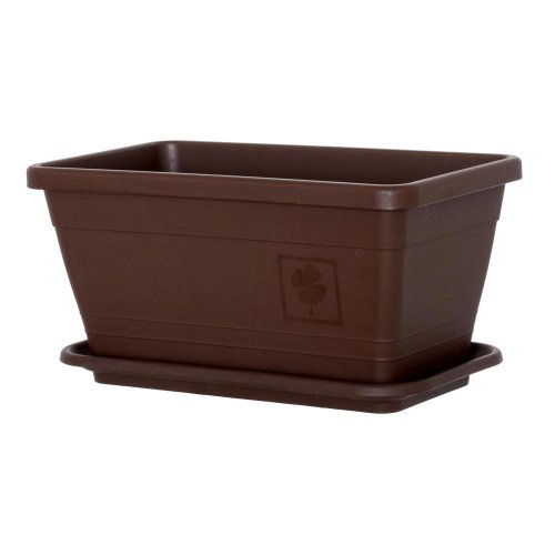 Hrantík+miska 20cm hnedý