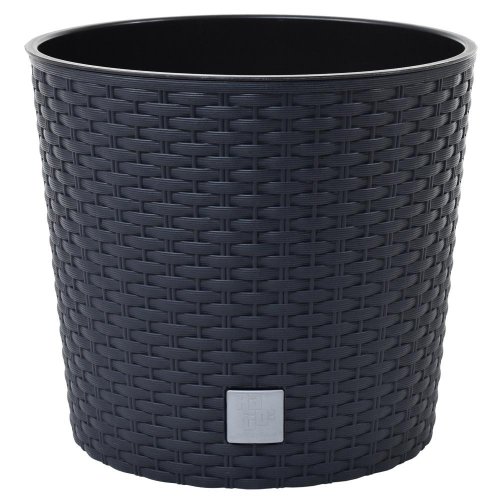 Super cena drtus250l obal+vklad rato round antracit 25xh22,4cm/1,75l