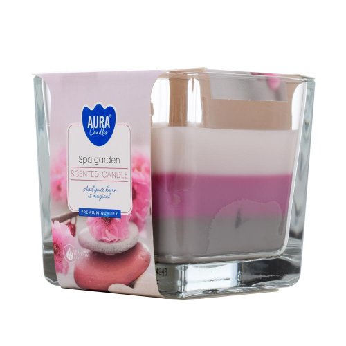 Voň.v skle trikolóra ogrod spa /snk80-254/ 170gr