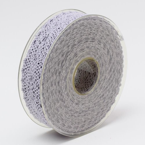 Stuha čipka  25mmx8m levanduľa