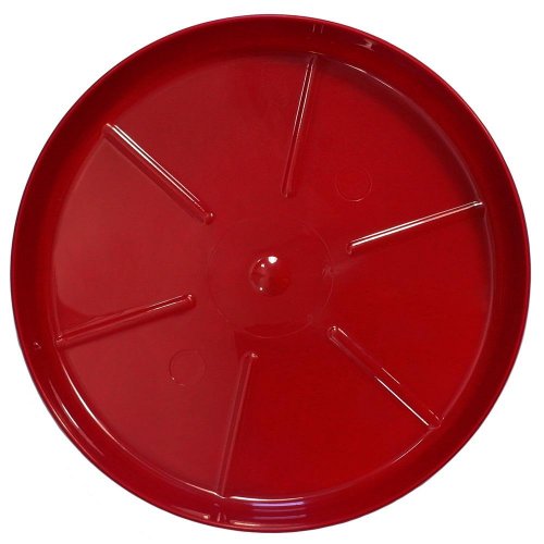 607 miska nr6 červená 23,4xh3,4cm