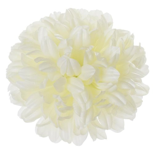 Hlava chryzantéma biela 14cm bal:12ks