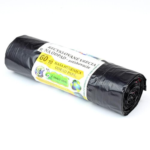 Pe vrecia 600x700 čier. 60l 10ks