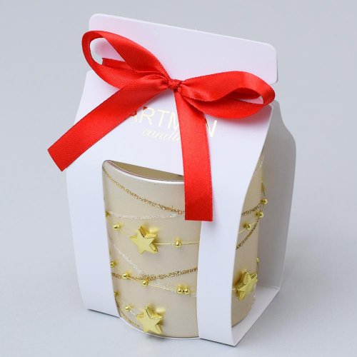 Girlanda voň.v skle krem