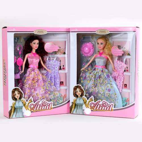 Bábika atinil 28cm v ples.šatách