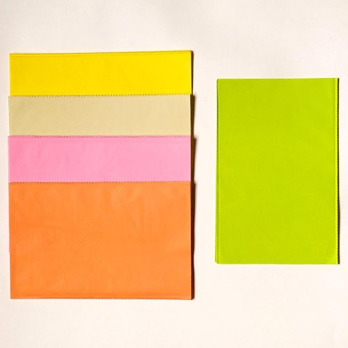 Vrecko neon mix farba.35x50cm