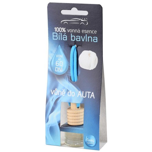 Vôňa do auta biela bavlna 5ml super cena