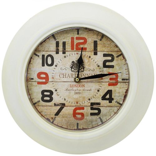 Hodiny nástenné 32cm kov