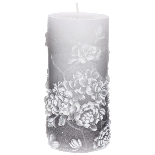 Flowers val.7,5x14,5 sivý