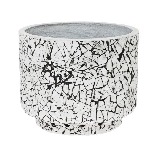 J95 obal cylinder čier./biela 24h19.6cm s