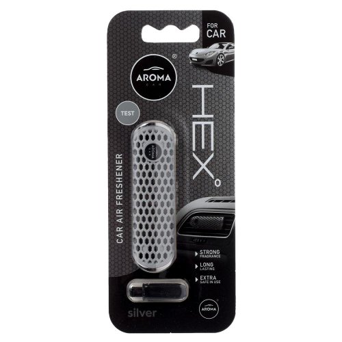 Pevnácenaaroma car hex silver