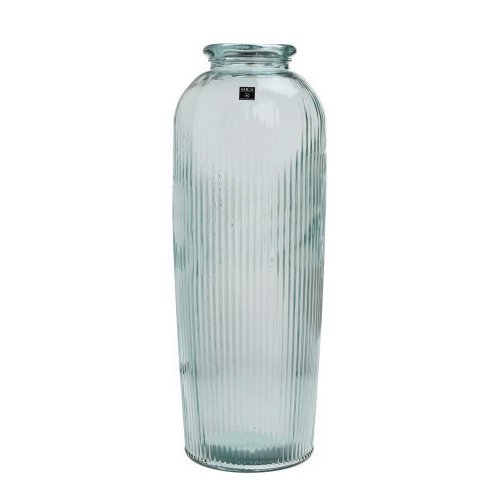 Váza esmeralda z recykl skla - v70x30cm /1138521