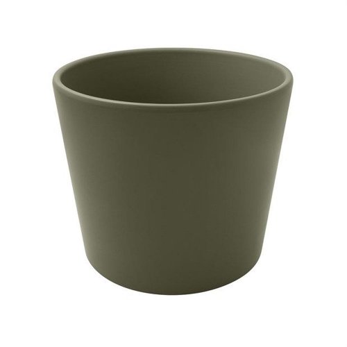 Obal keramika v22cm/pr.24cm oliva