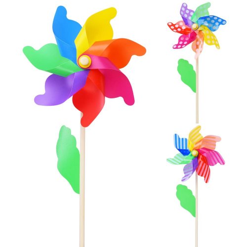 Vrtuľka priem:24cm v:45cm mix 3