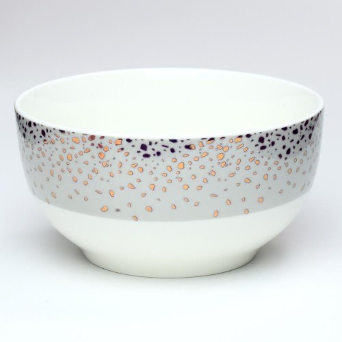 Šalátová misa spots grey 13cm